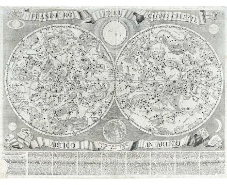 ROSSI, Giacomo Giovanni de.  [Mercurio Geografico overo guida geografica in tutte le parti del mondo ...], Planisphere of the