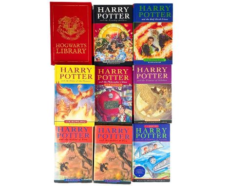 ROWLING, J. K. Firsts and early editions. '....and the Philosopher's Stone,' first edition, second issue, print line on copyr