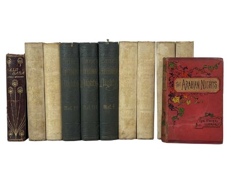 'Lady Burton's Edition of Her Husbands Arabian Nights,' Prepared for Household Reading by Justin McCarthy Six volumes, origin