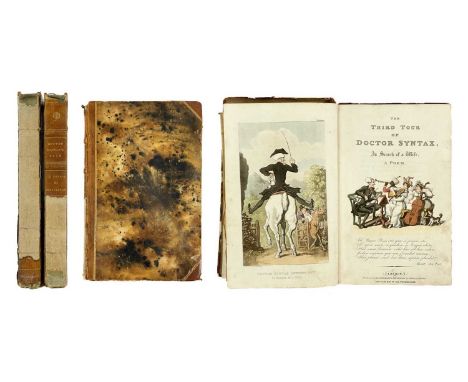 William COMBE & Thomas ROWLANDSON The Second Tour of Doctor Syntax, in Search of Consolation London: published by R Ackermann