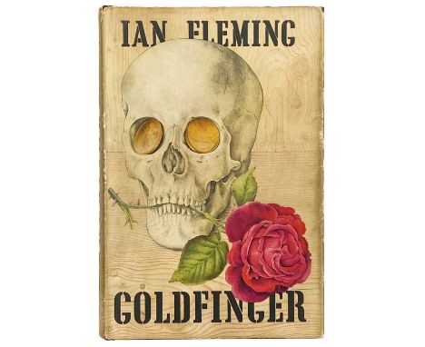 FLEMING, Ian. 'Goldfinger,' First edition, fine original black cloth with skull design in gilt and blind, spine lettered in g