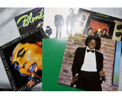 Approximately 18 mainly 1970's / 80's LP records to include Michael Jackson Off the Wall, The Stranglers etc