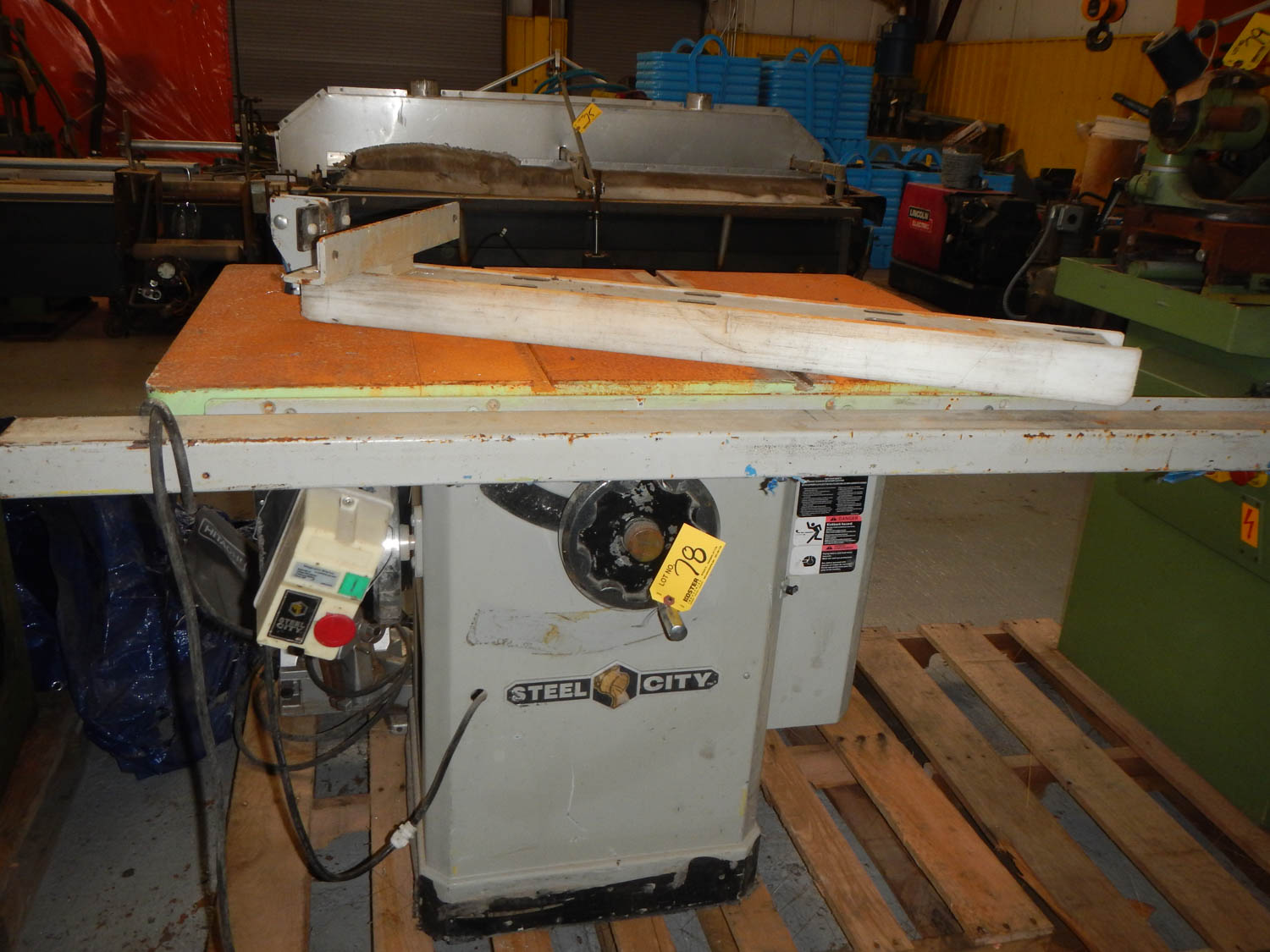 STEEL CITY 8'' TABLE SAW