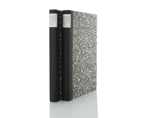 Beuys, JosephKleve, 1921 -  Düsseldorf, 1985Buchformat: 23,5 x 17 x 2 cm2 Bücher: "Zeichnungen zu Leonardo 'Codices Madrid'",