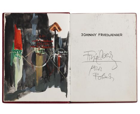 Friedlaender, JohnnyPless, 1912 -  Paris, 1992Buchformat: 14 x 11 x 1 cmOhne Titel, 1970er. Skizzenbuch mit 29 Arbeiten. Misc