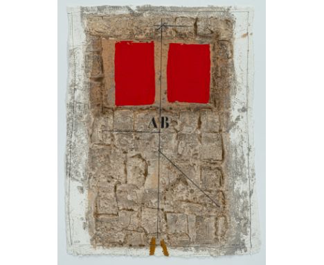 Coignard, JamesTours, 1925 - Antibes, 2008Blattgröße: 67 x 51 cm, R.Ohne Titel. Carborundum auf Büttenkarton. In Bleistift un