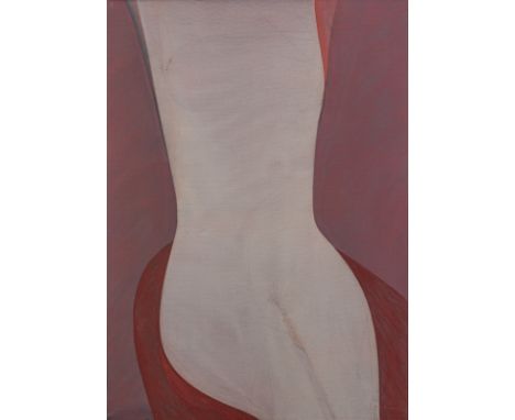 Jackiewicz, WladyslawPodbrodzie, 1924 - Gda´nsk, 2016100 x 72 cm, R,Weiblicher Torso, 1992. Öl auf Leinwand. In Öl unten rech