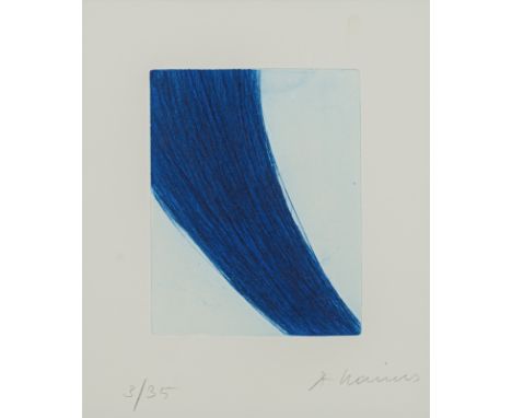 Rainer, ArnulfBaden/Wien, geboren 192920 x 15,5 cm, R.Die Woge, 1988. Farbradierung auf Bütten. In Bleistift unten rechts sig