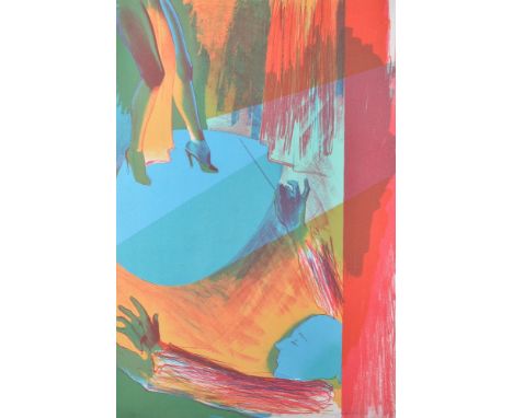 λ Allen Jones (British b. 1937) Cue (Lloyd 83) Lithograph printed in colours, 1981 Signed in pencil, dated and numbered 27/75