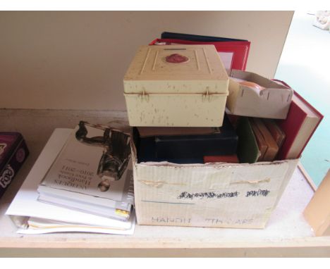 A quantity of clock and watch books, ephemera, booklets, tools and materials etc