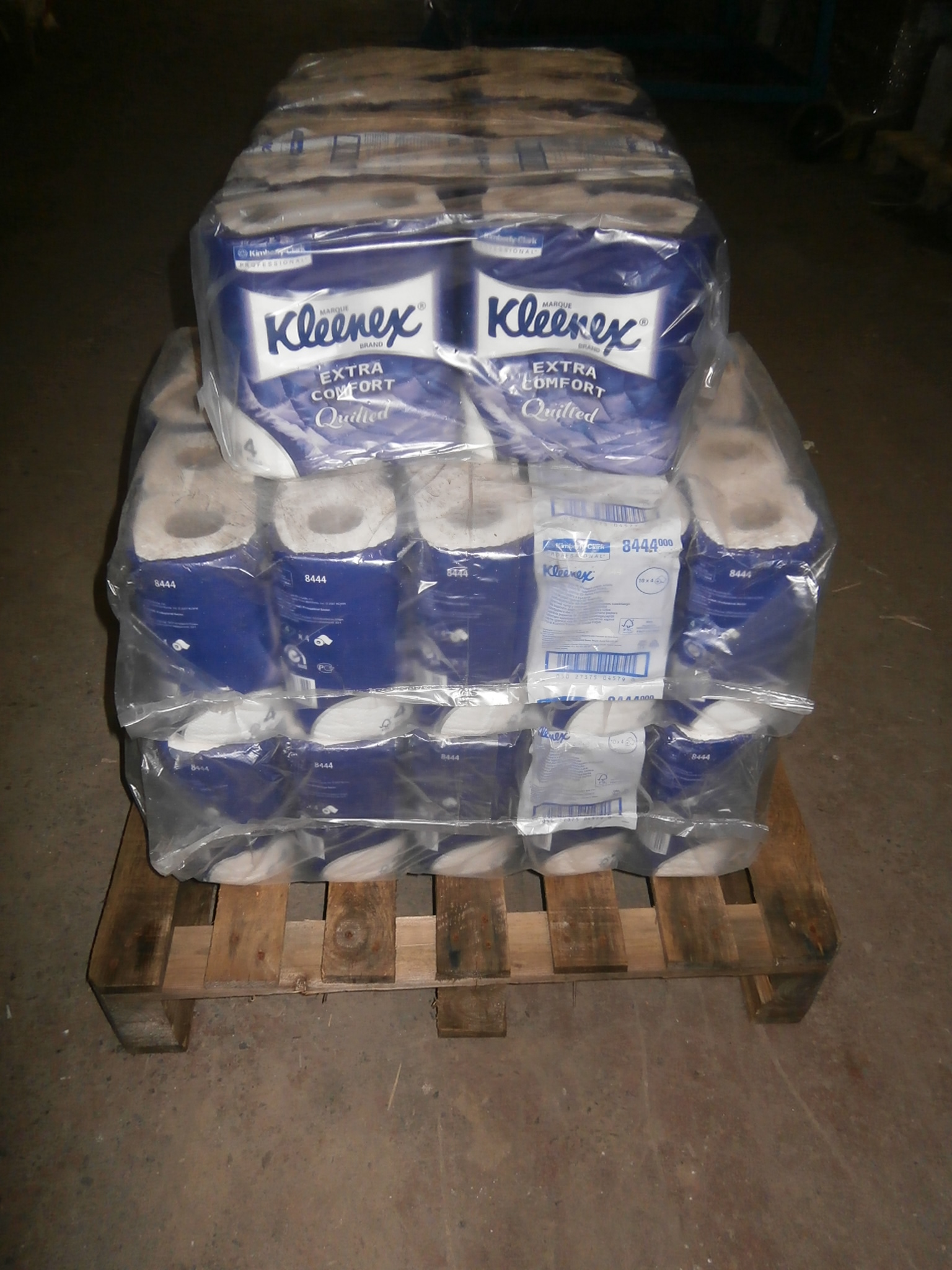 1 x Pallet of Kleenex Quilted Extra Comfort Toilet Rolls 40 Rolls Per