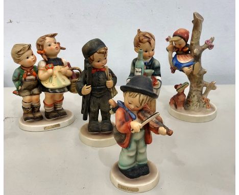 Selection of hummell / Goebel figures 