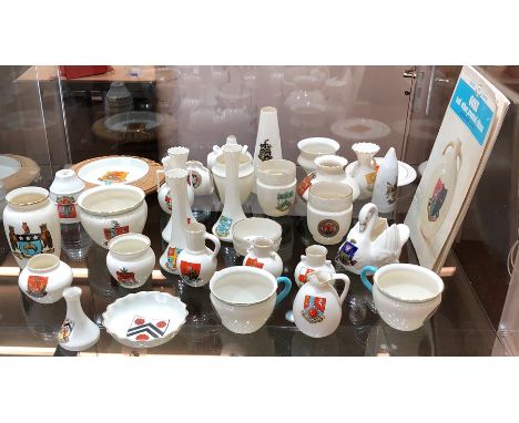 Large collection of Goss china 