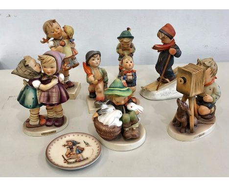 Selection of hummell / Goebel figures 