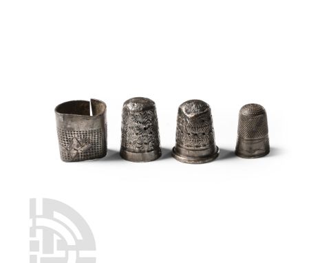 17th-20th century A.D.. Including tubular, bell-shaped and other types.  13.5 grams total, 18-21 mm (3/4 in.). From the colle