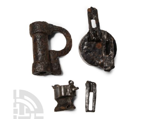 18th-19th century A.D.. Including barrel-lock and parts, and other items; many of these objects are published in the Detector
