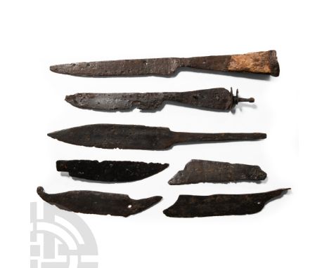 14th-16th century A.D.. Including scale-tang and whittle-tang types; many of these objects are published in the Detector Find