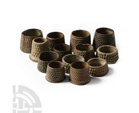 14th-16th century A.D.. Including tapering, annular and other types, some with basal collar; many of these objects are publis