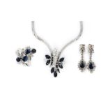 Diamant-Smaragd-Schmuckset