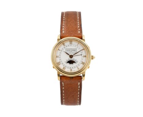 Blancpain VilleretAutomatik, Complete Calendar, Referenz-Nr. 6281 | Gehäuse-Nr. 206, Gehäuse 750 Gelbgold, punziert, Durchmes