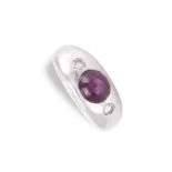 Ring mit Sternrubin