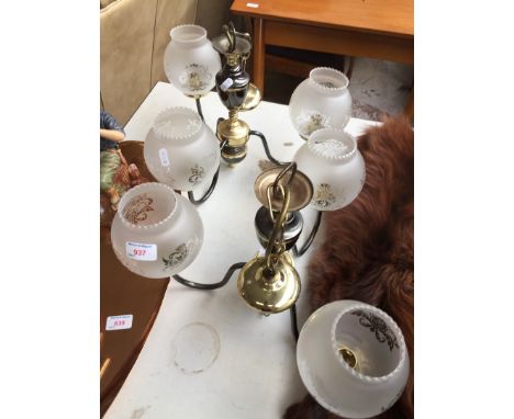 2 ceiling light fittings 