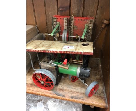 Mamod model steam tractor 