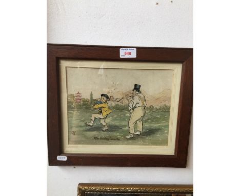 Humorous print - The Cemetary Committee 