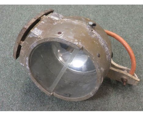 DUNKIRK, barge gas lamp used by Herbert Scott of London on Dunkirk evacuation