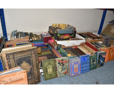 EIGHT BOXES OF BOOKS, to include approximately one hundred and thirty titles mostly hardback format, some titles include Agat