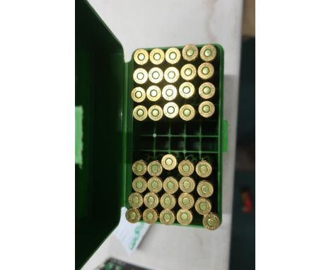 Forty rounds of 30-06 rifle ammunition (section one certificate required) 