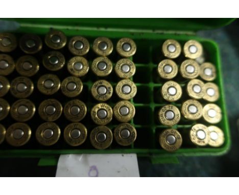 Forty rounds of 32-20 rifle ammunition (section one certificate required) 