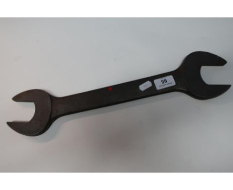 Extremely large cast metal military issue double headed spanner by Britool 