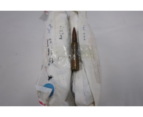 Fifty rounds of 7.65 x 54 (French) rifle ammunition  (section one certificate required) 