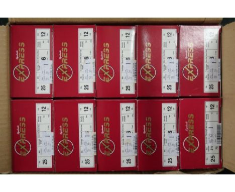 Two hundred and fifty rounds of Lyalvale Express shotgun ammunition (shotgun certificate required) 