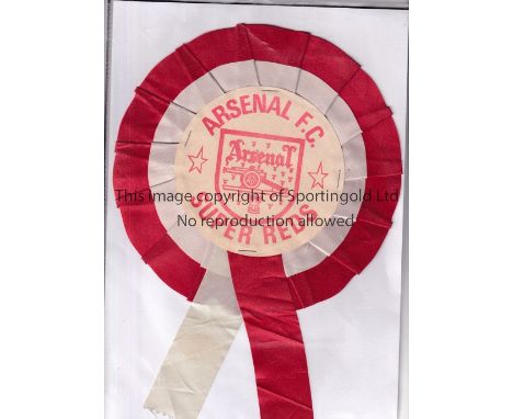 ARSENAL     Fourteen rosettes, 13 of which are from the 1970's including 1971 FA Cup Final X 2 different, 1979 FA Cup Final X