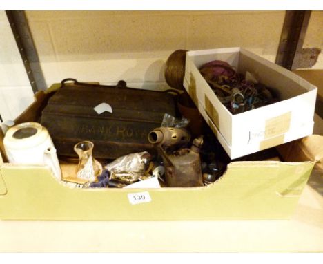 Mixed lot including vintage tools