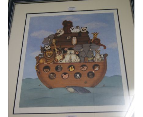 Linda June Smith Noah's Ark limited edition print
