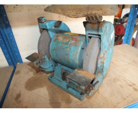 AN 8" BENCH GRINDER