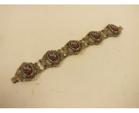 A VINTAGE MICRO MOSAIC BRACELET 