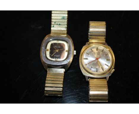 TWO VINTAGE GENTS WRISTWATCHES 