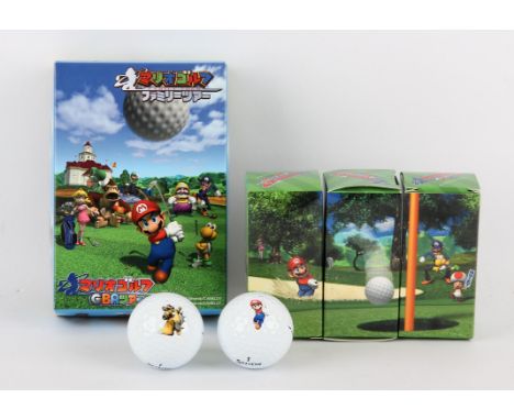 Nintendo Mario Golf: Toadstool Tour (Family Tour) Golf Ball set This lot contains a complete set of 6 promotional golf balls 