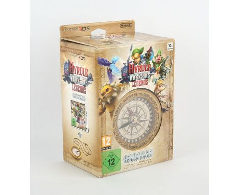 Nintendo 3DS Hyrule Warriors: Legends - Limited Edition w/Compass Watch (PAL) Game is complete, boxed and in excellent condit