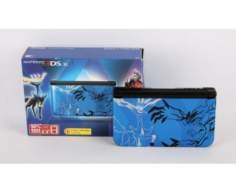 Nintendo 3DS XL Pokémon X & Y Blue [Limited Edition] console (PAL) Item is complete, boxed and in great condition 