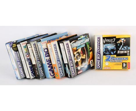 Nintendo Game Boy Racing/Sports/Action bundle (PAL) Includes: Wave Race, Salt Lake 2002, Test Drive 6, V-Rally 3, Need for Sp