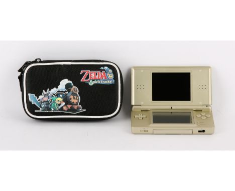 Nintendo DS Lite Gold Zelda Limited Edition console Item is in immaculate condition and comes in a Legend of Zelda: Spirit Tr