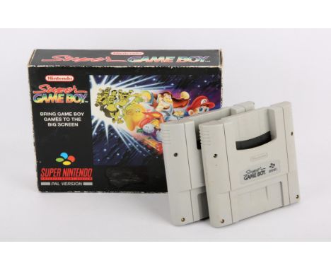 Nintendo Super Game Boy boxed Adapter for the Super Nintendo (SNES) w/Manual (PAL) Item is boxed and comes with a separate, u