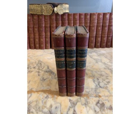 3 volumes First Edition Charles Dickens Great Expectations London Chapman and Hall 1861  Dimensions: 7.75 in. (H) x 5 in. (W)