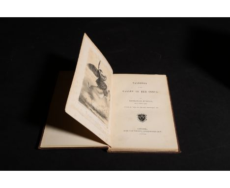 First Edition Inscribed John Riley Putler April 28, 1885 Illustrations by Lieutenant McMullin Richard F. Burton Falconry in t