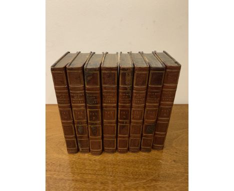 8 volumes The Works of Mr. Francis Beaumont and Mr. John Fletcher London J. and R. Tonson and S. Draper 1750 The Custom of th